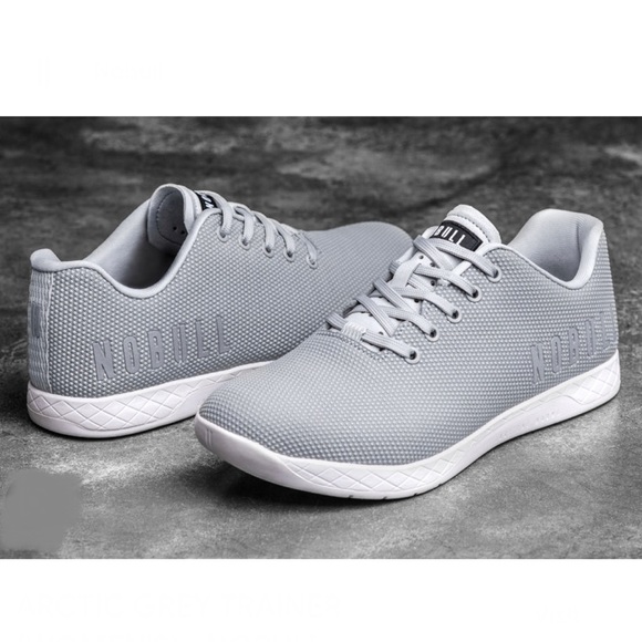 NOBULL Shoes - *SOLD* NOBULL Women’s Arctic Grey Trainer Lace Up Shoes Size W9 M7.5